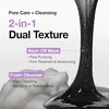 Coxir TXA Mucin Pore Mask Valiklis putojanti kaukė porų valymui su traneksamo rūgštimi ir sraigių mucinu, 120 ml