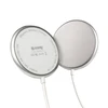 Crong MagSpot – aliuminio belaidis įkroviklis MagSafe (sidabro baltas)