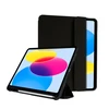 Crong FlexFolio - dėklas skirtas iPad 11" (2025) / iPad 10.9" (2022) with Apple Pieštukas holder (Juodas)