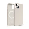 Crong Color Cover Magnetic - Dėklas iPhone 14 / iPhone 13 MagSafe (akmens smėlio spalvos)