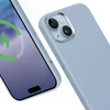 Crong Color Cover LUX Magnetic - Dėklas iPhone 15 Plus MagSafe (mėlyna)