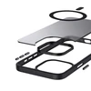 Crong Hybrid Frost MAG Cover - dėklas skirtas Apple iPhone 15 Plus MagSafe Juodas
