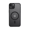Crong Hybrid Frost MAG Cover - dėklas skirtas Apple iPhone 15 Plus MagSafe Juodas