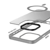Dėklas Crong Hybrid Frost MAG dangtelis – klasės iPhone 15 Pro MagSafe (rodyklė)