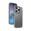 Dėklas Crong Hybrid Frost MAG dangtelis – klasės iPhone 15 Pro MagSafe (rodyklė)