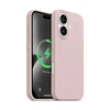 Dėklas Crong Color Cover Magnetinis iPhone 16 smėlio rožinis
