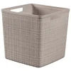 Curver Basket Jute square 17L 28x28x27cm beige