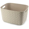 Curver Basket Softex L 19L 37,9x29,2x22,1cm chalk baltas