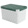 Curver Box with lid Deco Stockholm L 39.5x29.5x23.5cm Žalias Leaves