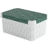 Curver Box with lid Deco Stockholm S 29.5x19.5x13.5cm Žalias Leaves