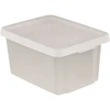 Daiktų saugojimo dėžė su dangčiu CURVER ESSENTIALS, skaidri, h21 x 39 x 30 cm, 16 L