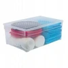 Curver Dėžė su dangčiu Textile Box 45 l 59,6x39,4x23 cm permatoma