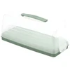 Curver Cake transport box rectangular 35.5x15x14.2cm žalias