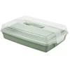 Curver Cake transport box rectangular 45x29.5x11.1cm žalias