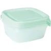 Maisto laikymo dėžučių rinkinys CURVER FRESH&amp;GO, h11 x 15,5 x 15,5 cm, 800 ml, 3 vnt.