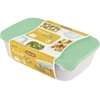 Maisto laikymo dėžučių rinkinys CURVER FRESH&amp;GO, h7,4 x 17 x 12,6 cm, 2l/1l/0,5l, 3 vnt.