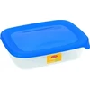 Maisto laikymo dėžutė CURVER FRESH&amp;GO, mėlynu dangteliu, h5 x 17 x 13 cm, 500 ml