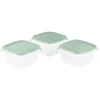 Curver Food container set 3 pcs. square 3x1.2L Fresh&amp;Go žalias