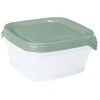 Curver Food container set 3 pcs. square 3x0.8L Fresh&amp;Go žalias