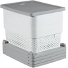 Curver Sourcing | 4 Compartment Wheeled Chest, 11 L, 30 x 36 x 69 cm