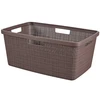 Skalbinių krepšys Jute Curver H25/W39.4/ø59.4cm rudas
