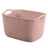 La Ka Pe Curver Krepšelis Knit L stačiakampis 19L 40x30x23cm rožinis