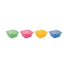Curver / Keter CURVER SQUARE BOWL 7.2L /SKAIDRUS ROŽĖ – 3 vnt.. SKAIDRUMAS Mėlynas –4vnt. TRANSPAR