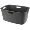 Curver CURVER KOSZ DO MAGLA CIEMNY PILKA SOFTEX 45L