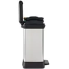 Curver Metallic waste pedal bin Deco Bin Duo 10+18L sidabrinis