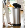 Curver Pedal bucket Deco Bin 40L sidabrinis