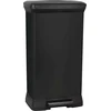Curver Kibiras su pedalu Deco Bin, metalizuotas, 50 l, juodas