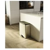 Curver Pedal bucket Deco Bin 65L sidabrinis