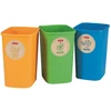 Curver Rūšiavimo šiukšliadėžių rinkinys ECO FRIENDLY, 3 × 9 l