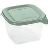Curver Square food container 1.2L Fresh&amp;Go žalias