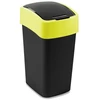 Keter CURVER ŠIUKŠLIADĖŽĖ „FLIP BIN” 25L /JUODA/ GELTONA