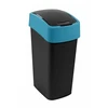 Keter CURVER ŠIUKŠLIADĖŽĖ „FLIP BIN” 45L /JUODA/ MĖLYNA