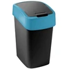Keter CURVER ŠIUKŠLIADĖŽĖ „FLIP BIN” 9L /JUODA/ MĖLYNA