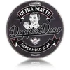 Dapper Dan Ultra Matte Super Hold Clay Itin stiprios fiksacijos matinis modeliavimo molis, 50 ml