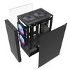 Darkflash A290 PC dėklas + 3 ARGB
