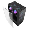 Darkflash A290 PC dėklas + 3 ARGB