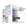 DarkFlash B275 PRO computer case (baltas) + 6 fans