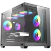 DarkFlash B275 PRO computer case (juodas) + 6 fans