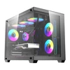 DarkFlash B275 PRO computer case (juodas) + 6 fans