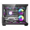 DarkFlash B275 PRO computer case (juodas) + 6 fans