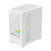 DarkFlash C365 computer case (baltas) + 5 fans