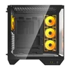 Darkflash kompiuterio dėklas DY470 4 ventiliatoriai (juodas)