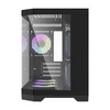 Darkflash Darflash FT418 kompiuterio dėklas + 6 aRGB ventiliatoriai (juodi)