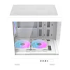 Darkflash DB330M Computer Case + 3 Fans (Baltas)