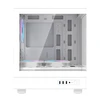 „Darkflash DB330M“ kompiuterio korpusas + 3 ventiliatoriai (baltas)