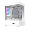 Darkflash DB330M Computer Case + 3 Fans (Baltas)